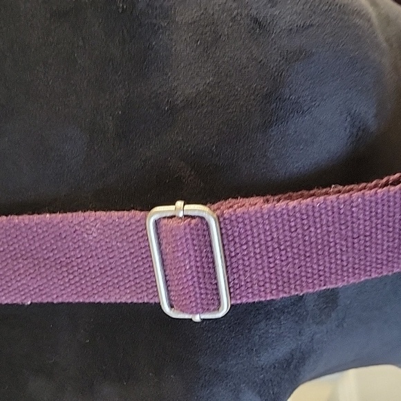 Fossil Quilted Purple and Brown Crossbody Bag - Picture 3 of 16